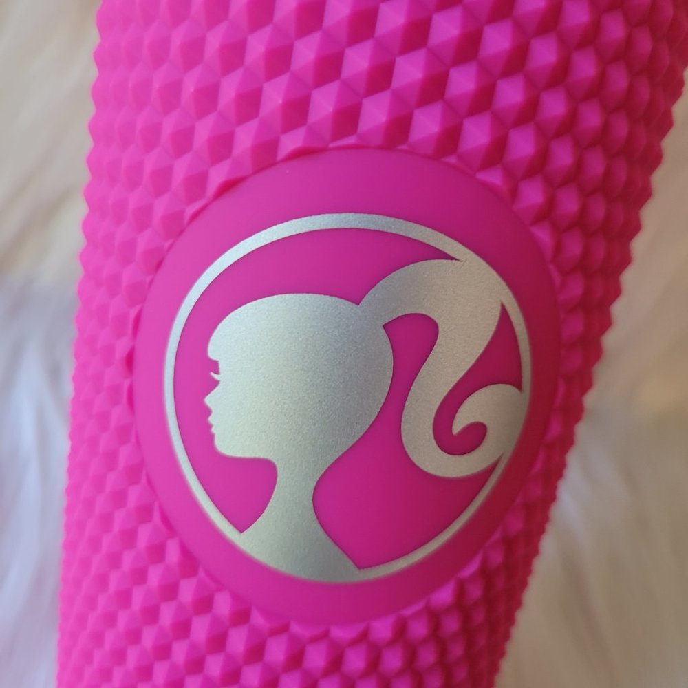 Barbie Pink Tumbler w/ Straw - Picture 4 of 8